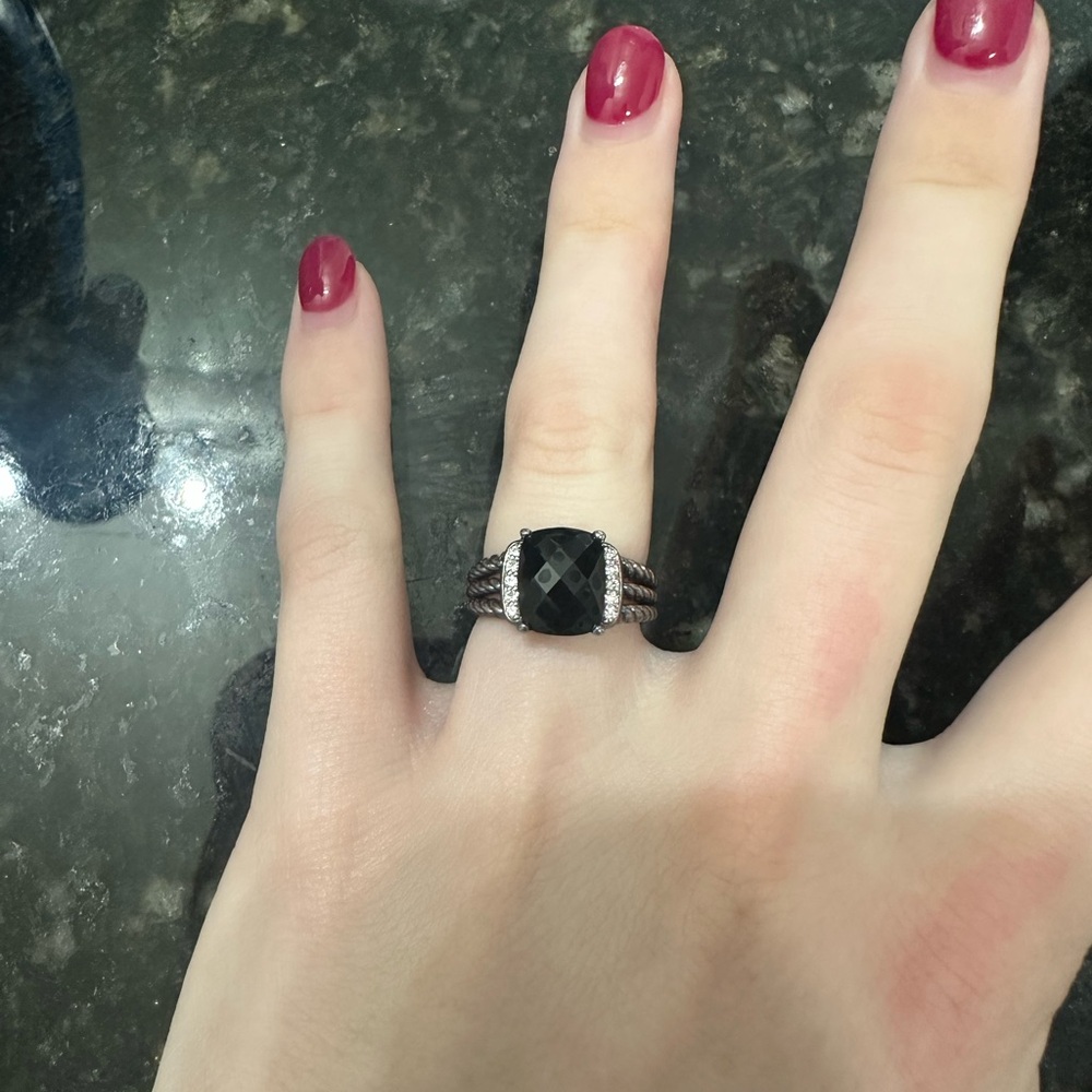 David Yurman Petite Wheaton Ring - Picture 6 of 6